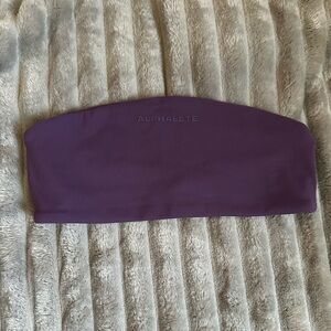 Small Alphalete purple bandeau